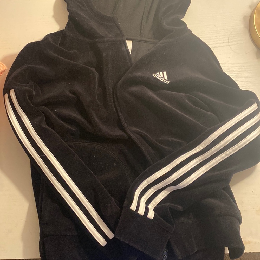 Black Adidas jacket